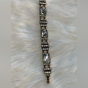Lia Sophia Gold and Silver Crystal Bracelet